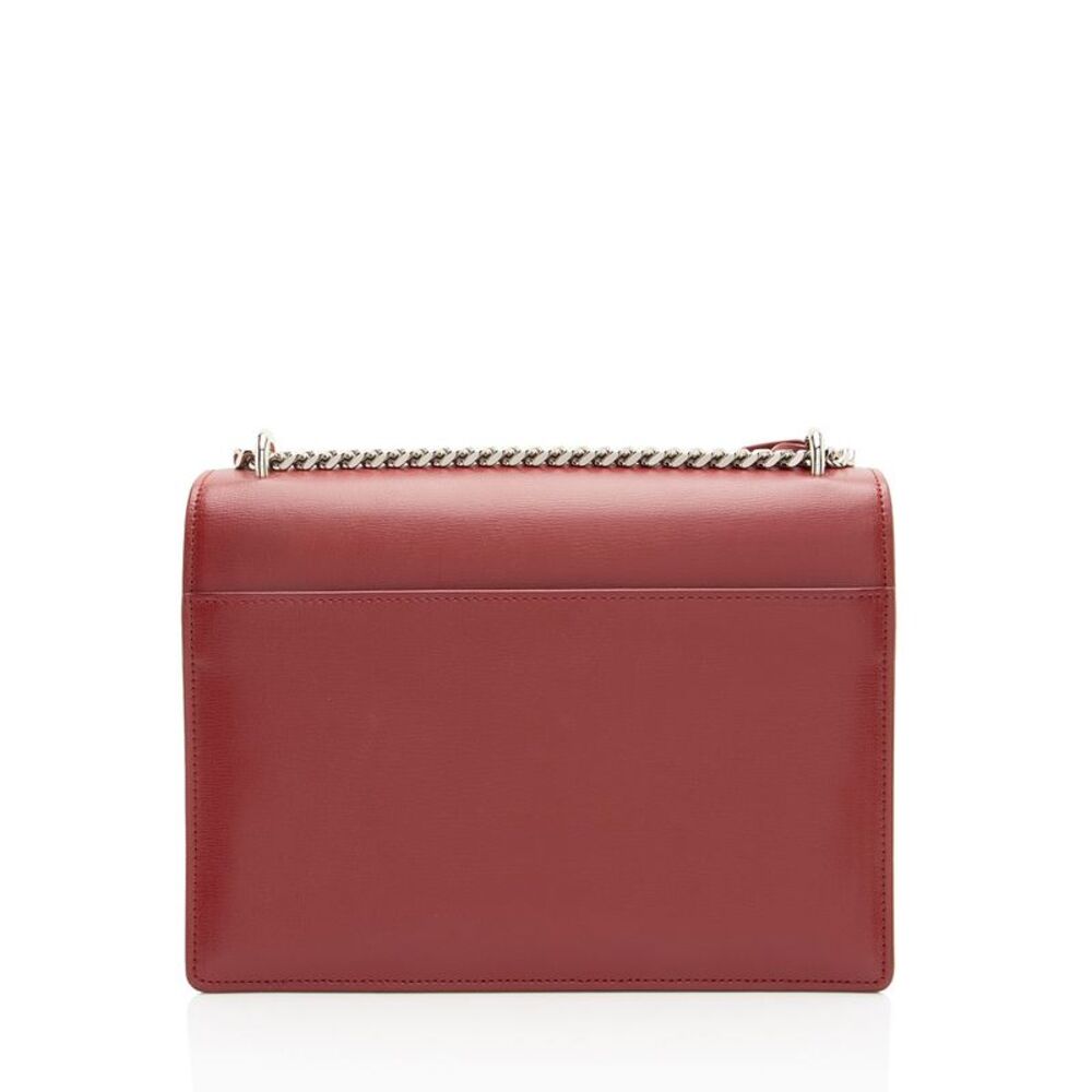 Saint Laurent Grained Calfskin Monogram Sunset Medium Shoulder Bag - Picture 3 of 16